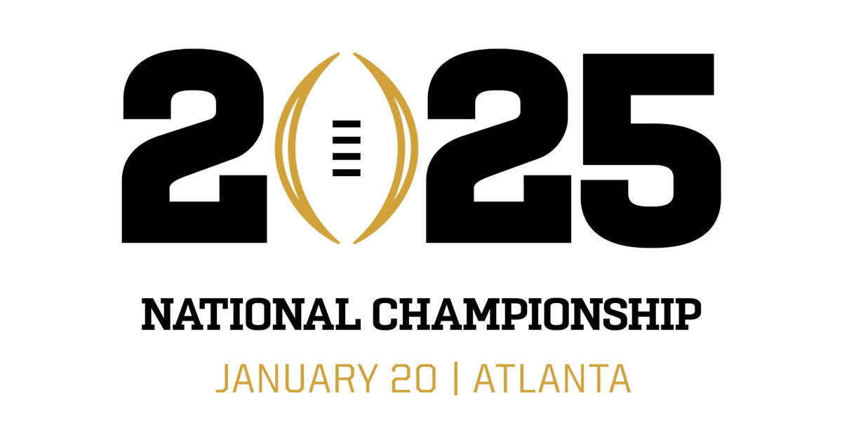 2025 National Championship Logo diy iron on heat transfer